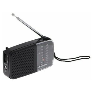 SOUNDMAX Радиоприемник Soundmax SM-RD2101, FM+ 72-108 МГц, 3.5 мм, чёрный