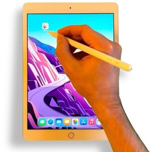 Стилус для iPad 2018, 2019, 2020, 2021, 2022 +2 наконечника. С изменением толщины линии от угла наклона