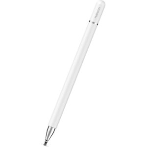 Стилус универсальный 2 в 1 Recci RCS-S10 Screen Touch Pen, белый