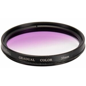 Светофильтр Green-L градиентный фиолетовый (gradual color purple) - 55mm