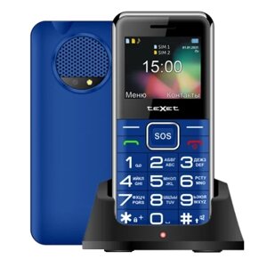 Телефон teXet TM-B319, 2 SIM, синий