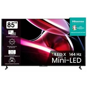 Телевизор LED Hisense 85" 85UXKQ темно-серый 4K Ultra HD