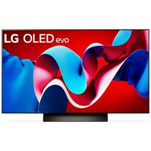 Телевизор OLED LG OLED48C4rla. ARUB, 48", 4K ultra HD 120hz, smart TV, темно-серый