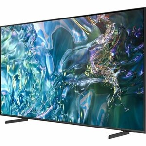 Телевизор QLED samsung QE55Q60dauxru, 55", 4K ultra HD, smart TV, серый