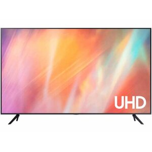 Телевизор samsung 55 UHD, smart TV, звук (20вт (2x10 вт), 3xhdmi, 1xusb, 1xrj-45, титан UE55AU7101UCCE