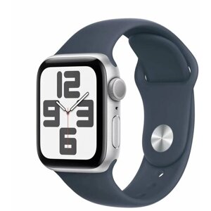 Умные часы Apple Watch SE Gen 2, 40мм, алюминий, GPS, Silver Blue, размер ремешка S/M
