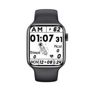 Умные смарт-часы MyPads XW100 (Пульсометр/Фитнес-трекер/Голосовой помощник) черный цвет