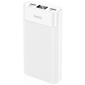 Внешний аккумулятор (Power Bank) Hoco J85 для 20000mAh (2USB) (белый)