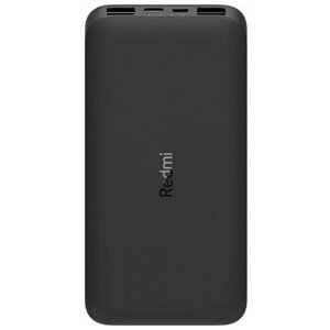 Внешний аккумулятор Xiaomi Redmi Power Bank VXN4305GL, 10000 мАч, черный