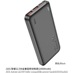 Внешний аккумулятор, зарядное устройство 10000mAh (2 выхода USB, Type-C и Micro) / Power bank Hoco J101 (22,5W)