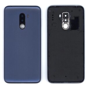 Задняя крышка для Xiaomi Pocophone F1 синяя