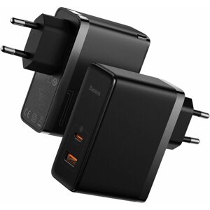 Зарядное устройство Baseus Сетевое зарядное устройство Baseus GaN5 Pro 100W Black (CCGP090201)