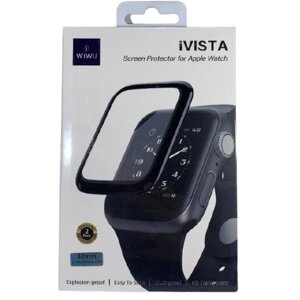 Защитное стекло для Apple watch "42" черное WiWU iVista