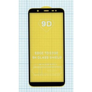 Защитное стекло для Samsung Galaxy J8 (2018) черное