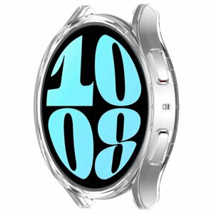Защитный бампер для Samsung Galaxy Watch 6, 44 мм, прозрачный
