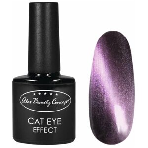 Alex Beauty Concept Гель-лак CAT EYE EFFECT GELLACK, 7.5 мл, цвет темно-фиолетовый