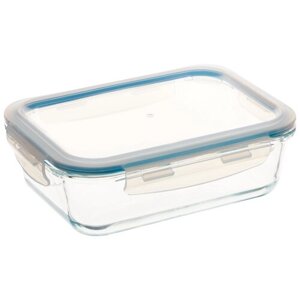 Appetite контейнер прямоугольный стеклянный, 12.5x17 см, синий