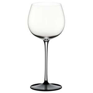 Бокал Riedel Sommeliers Black Tie Montrachet для вина 4100/07, 500 мл, 1 шт., прозрачный/черный