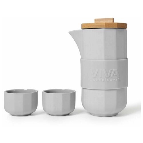 Чайный набор Alexander, 5 пр, песочно-серый V77202 Viva Scandinavia