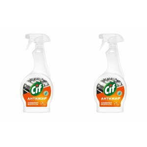 Cif Средство чистящее для кухни Легкость чистоты Антижир для кухни, 500 мл, 2 шт