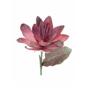 Цветок декоративный Магнолия Casaentera CE02-748782 розовый h920