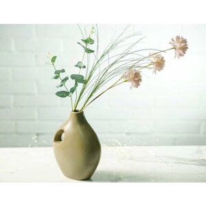 Декоративная ваза-кувшин леброк, фарфор, оливковый, 20х16 см, Koopman International 095753120-2