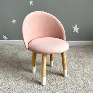 Детский мягкий стул Розовый