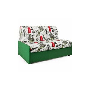 Диван-кровать Шарм-Дизайн Коломбо БП 160 Париж и зеленый
