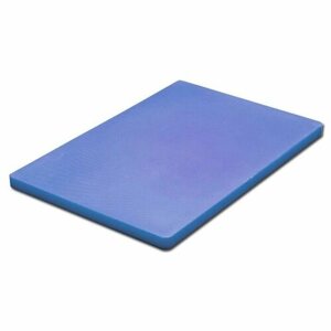 Доска разделочная прямоугольная, 60х40 h-1.5см, пластик, цвет синий