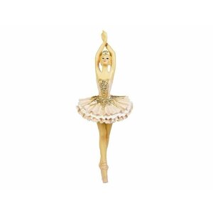 Ёлочная игрушка дебют - балерина розали (поднявшая руки), полистоун, 11.5 см, Goodwill