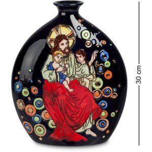 Фарфоровая ваза Иисус с детьми
