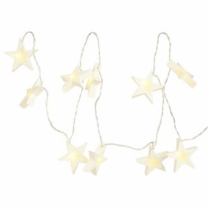Гирлянда бумажная светодиодная на елку Bright stars на батарейках из коллекции New Year Essential Tkano TK23-NY_STR0002