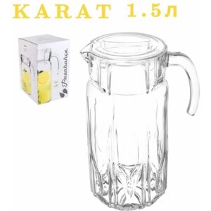 Графин для воды сока кувшин KARAT 1.5л