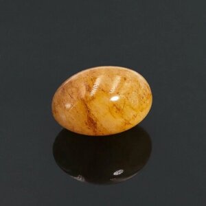 Камень натуральный "Желтый Кварц"Цитрин), галтовка (15-20 г, 21-26 мм)
