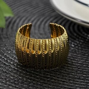 Кольцо для салфетки «Корона», 4,83 см, цвет золотой
