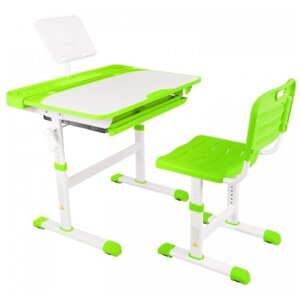 Комплект парта + стул Капризун парта + стул R8 79x55 см зеленый