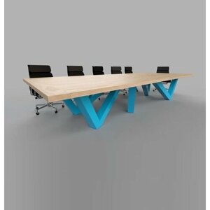 Конференц-стол для переговоров, промышленный дизайн Хунти, 280*120 см