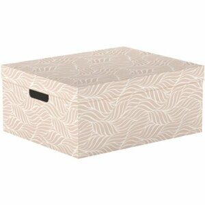 Коробка для хранения Handy Home складная с крышкой "Листья" 28х37х18 см (RUU-07)
