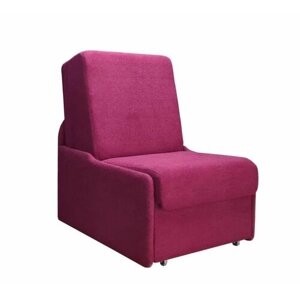 Кресло кровать Блисс бордовый Астра велюр 60х190 см