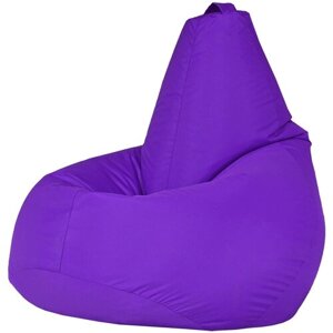 Кресло-мешок Груша цвет фиолетовый, PuffMebel, размер XXXL, ткань дюспо