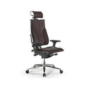 Кресло Metta Yoga, кресло офисное, кресло компьютерное, кресло для дома и офиса, кресло Metta (Темно-коричневый)