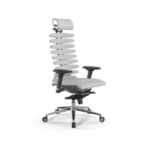 Кресло руководителя "Metta Infinity EQ-B2"офисное кресло / компьютерное кресло / удобное кресло цвет Серый