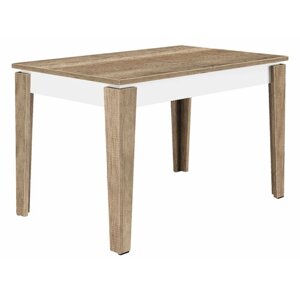 Кухонный стол Первый Мебельный STAN Дуб Каньон / Белый