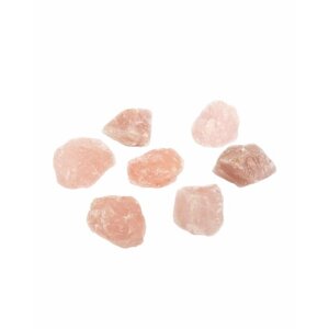 Кварц розовый необработанный, натуральный образец весом более 50 гр