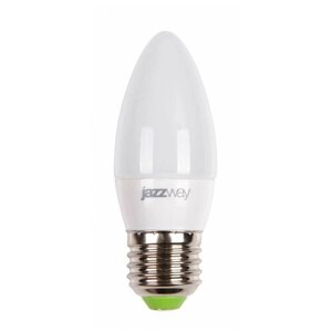 Лампа 9W свеча светодиодная PLED- SP C37 9W E27 4000K-E (9W=75Вт, 820Lm) 230/50 Jazzway