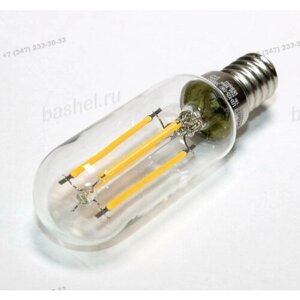 Лампа светодиодная для холодильников и вытяжки Uniel LED-Y25-5W-3000K-E14-CL
