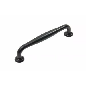 Мебельная ручка скоба BOYARD URSULA матовая черная RS433BL. 4/96 мм
