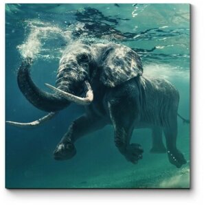 Модульная картина Слон покоряет океан 110x110