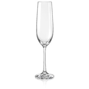 Набор бокалов Crystalex Viola, для шампанского, 190 мл, 6 шт., прозрачный
