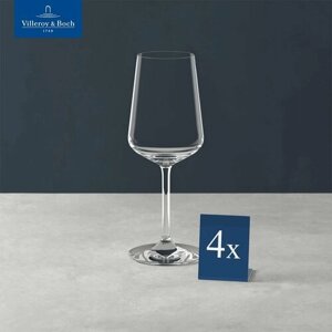 Набор бокалов для белого вина, 4 шт, 380мл, Ovid, Villeroy & Boch, Хрустальное стекло